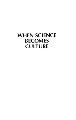 When Science Becomes Culture: World Survey of Scientific Culture