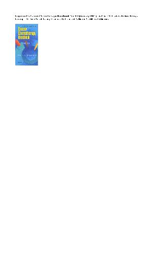 Lippincott's Cancer Chemotherapy Handbook