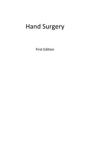 Hand Surgery. 2 Volume Set
