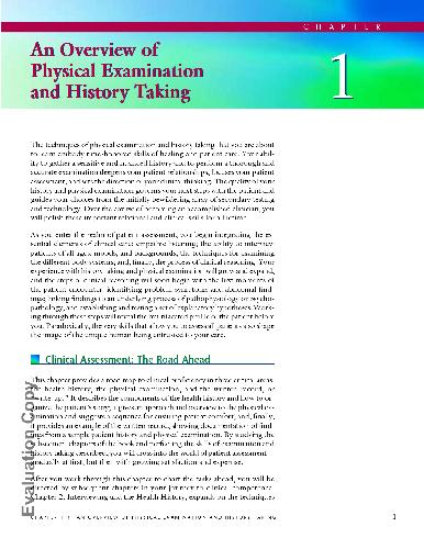 Bates' Guide to Physical Examination & History Taking