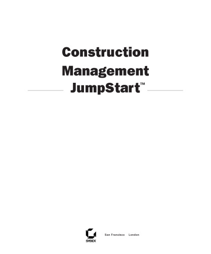 Construction Management JumpStart