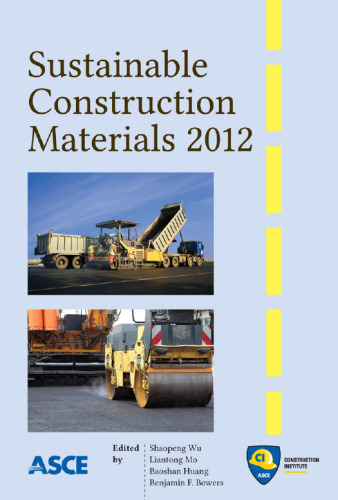Sustainable Construction Materials 2012