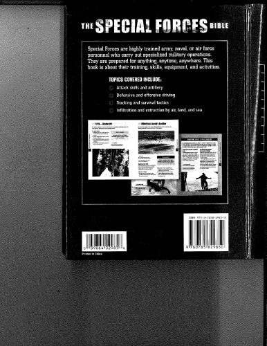 The Special Forces Bible: Weapons, Tactics, Skills, Training Equipment