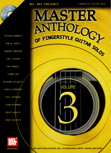 Mel Bay Master Anthology Of Fingerstyle Guitar Solos