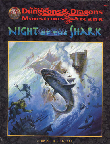 Night of the Shark (AD&D Fantasy Roleplaying, Monstrous Arcana Series)