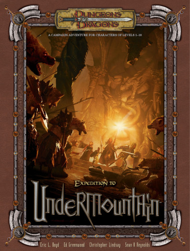 Expedition to Undermountain (Dungeons & Dragons d20 3.5 Fantasy Roleplaying, Adventure)