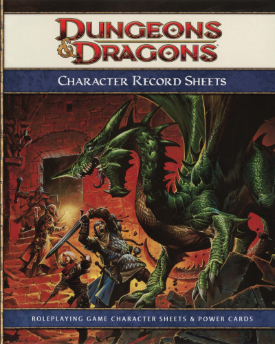 Character Record Sheets (Dungeons & Dragons)
