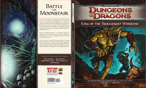 D&D: King of the Trollhaunt Warrens: Adventure P1 (Adventure) (Dungeons & Dragons)