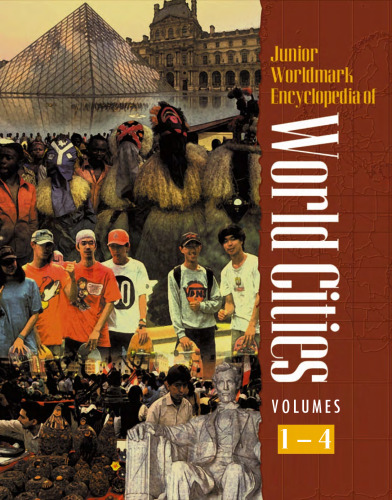 Junior Worldmark Encyclopedia of World Cities - 4 Volumes
