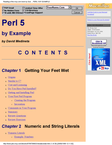 Perl by example