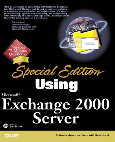 Special Edition Using Microsoft Exchange 2000 Server (Special Edition Using)