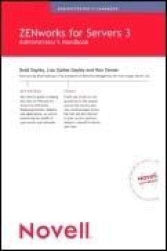 Novell ZENworks for Servers 3 Administrator's Handbook