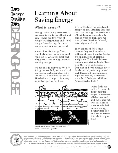 Experimenting with energy