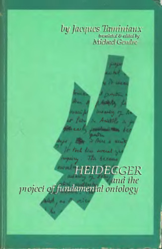 Heidegger and the Project of Fundamental Ontology