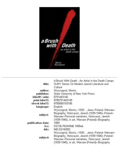 A brush with death: an artist in the death camps