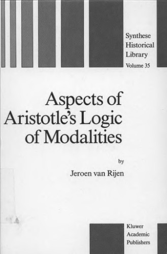 Aspects of Aristotle's Logic of Modalities