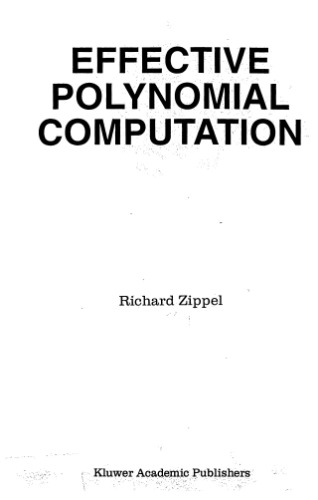Effective polynomial computation