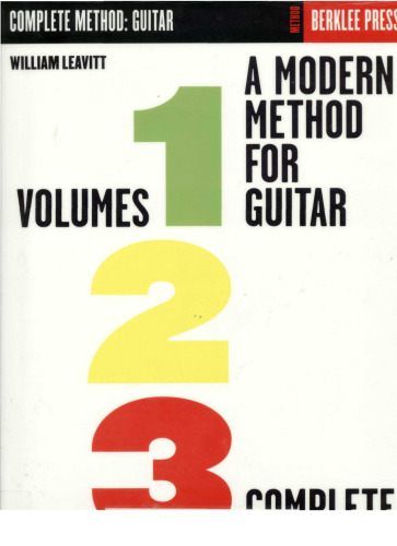 A Modern Method for Guitar - Volume 1