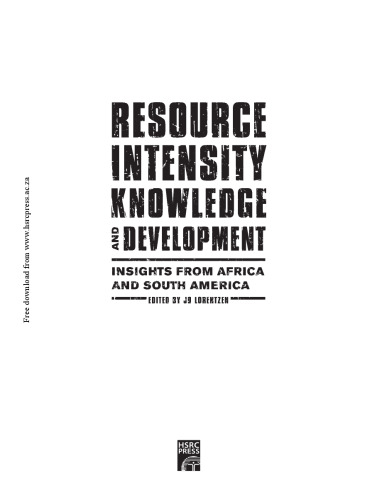 Resource Intensity, Knowledge and Development: Insights from Africa and South America