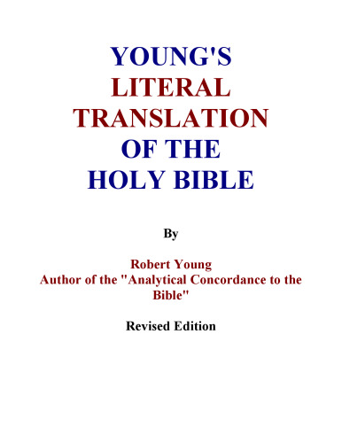 Modern Young's Literal Translation New Testament
