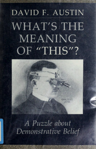 What's the meaning of this? A puzzle about demonstrative belief