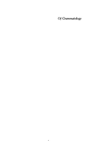 Of Grammatology