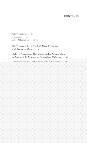Romantic Narrative: Shelley, Hays, Godwin, Wollstonecraft