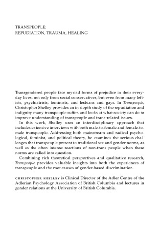 Transpeople: Repudiation, Trauma, Healing