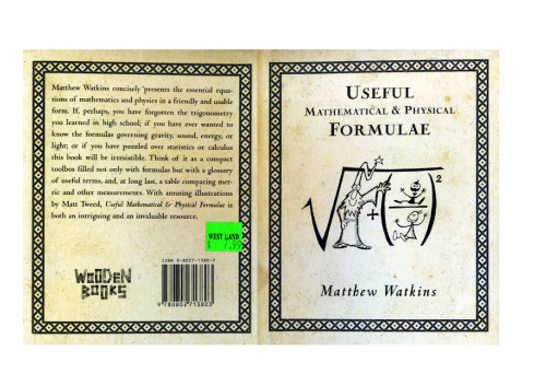 Useful mathematical and physical formulae
