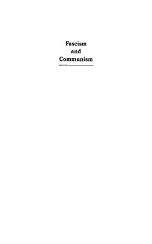 Fascism and Communism