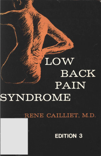 Low back pain syndrome, Edition 3