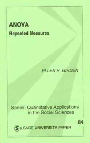 ANOVA: Repeated Measures