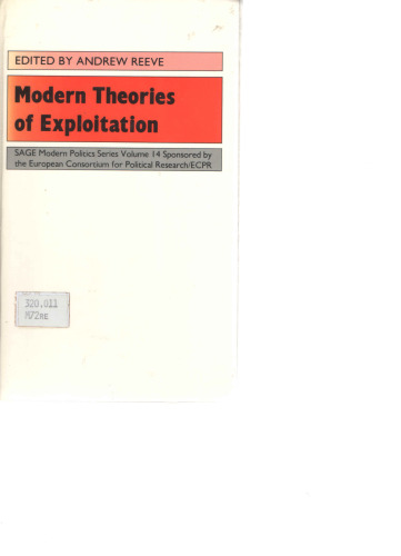 Modern Theories of Exploitation