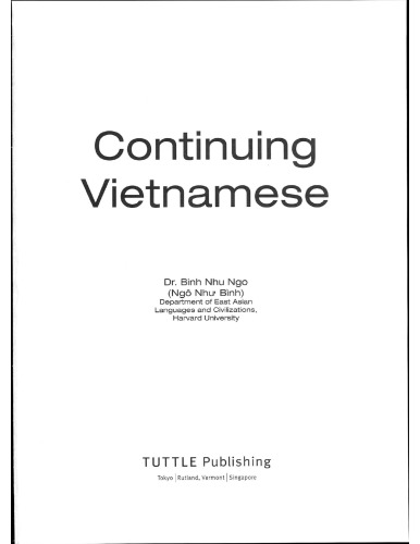Continuing Vietnamese