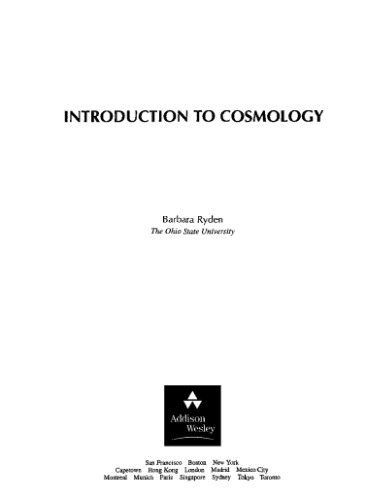 Introduction to cosmology