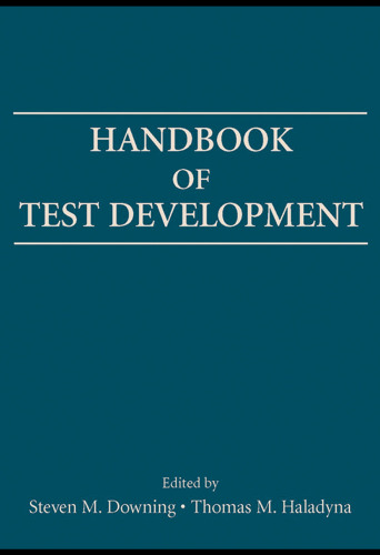 Handbook of Test Development