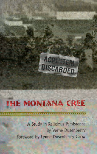 The Montana Cree: A Study in Religious Persistence
