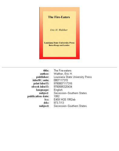 The fire-eaters