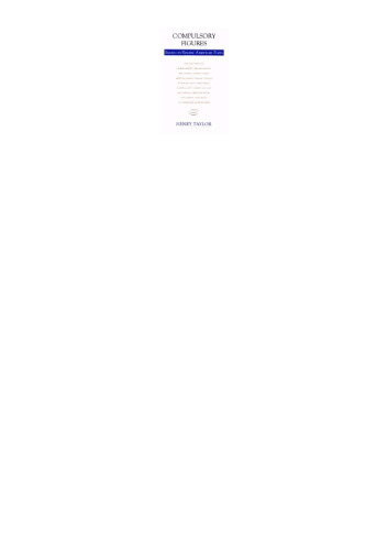 Compulsory Figures: Essays on Recent American Poets