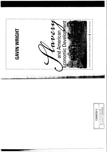 Slavery and American Economic Development