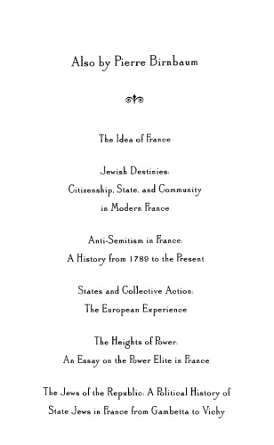The Anti-Semitic Moment: A Tour of France in 1898