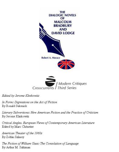 The dialogic novels of Malcolm Bradbury and David Lodge