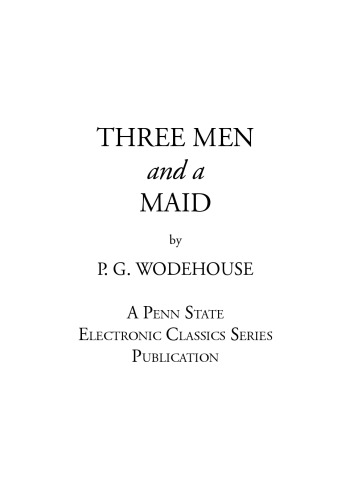 Three Men and a Maid