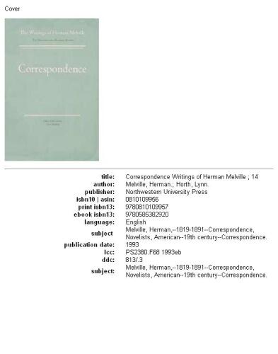 Correspondence