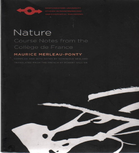 La Nature: Notes, Cours du College de France