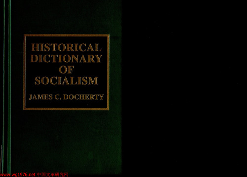 Historical Dictionary of Socialism