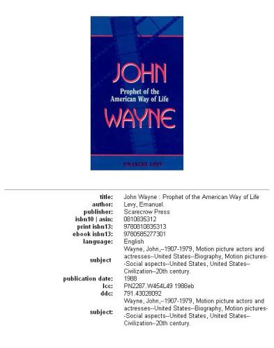 John Wayne