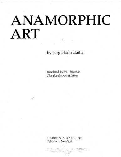 Anamorphic Art