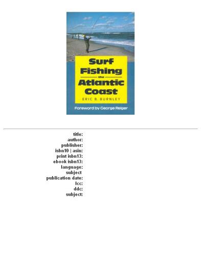Surf fishing the Atlantic coast