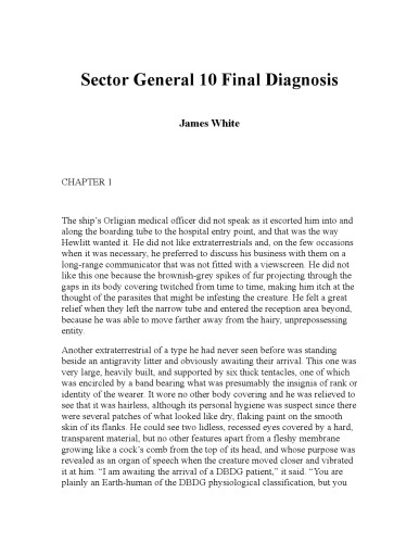 Final Diagnosis : A Sector General Novel (Sector General)